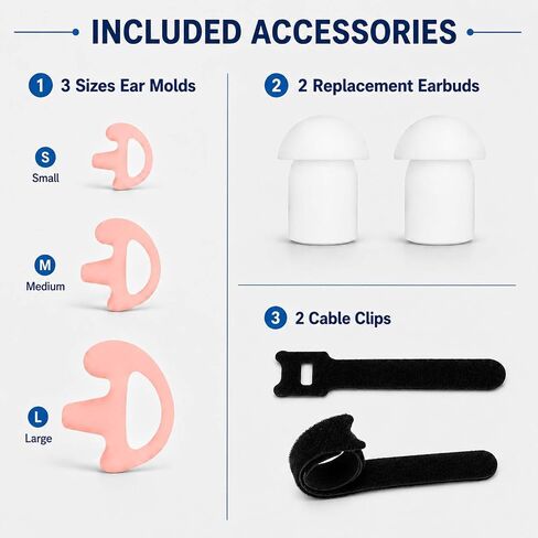 APX 6000 Acoustic Tube Earpiece with PTT Mic for Motorola Radios in Kuwait