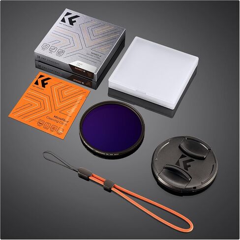 77mm Variable ND/CPL/Lens Cap Kits (3Pcs) Neutral Density ND2-2000(1-11 Stops) Polarizing Lens Filter with 18 Multi-Layer Coated for Camera Lens in Kuwait