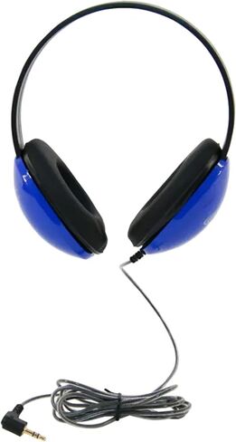 Califone 2800-BL Listening First Stereo Headphones for Kids Bundle (Blue) (12 Items) in Saudi Arabia