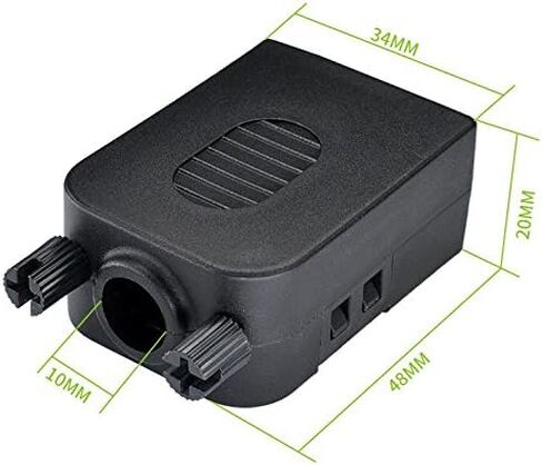 Male D-Sub DB9 to Screw Terminal Block Adapter Kit, solderless, 2X Pack, COM9 Male, Thumb Screw, EZSync901 in Saudi Arabia