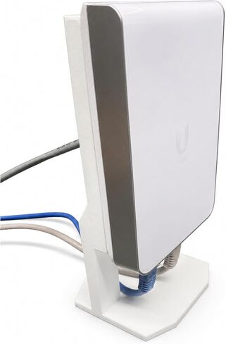 Standing Mount for Unifi AP In-Wall U6 (U6-IW-US) – Freestanding Desktop Holder | No-Drill Upright Stand | Friction-Fit Vertical Support | Portable Access Point Display in Saudi Arabia