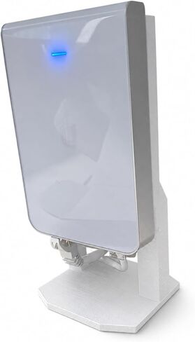 Standing Mount for Unifi AP In-Wall U6 (U6-IW-US) – Freestanding Desktop Holder | No-Drill Upright Stand | Friction-Fit Vertical Support | Portable Access Point Display in Saudi Arabia