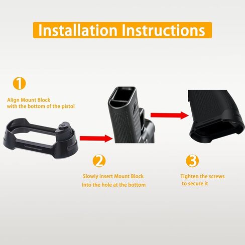 Benebou Aluminum Alloy Magazine Well Adapter, Compatible with Glock G43x/48 in Saudi Arabia