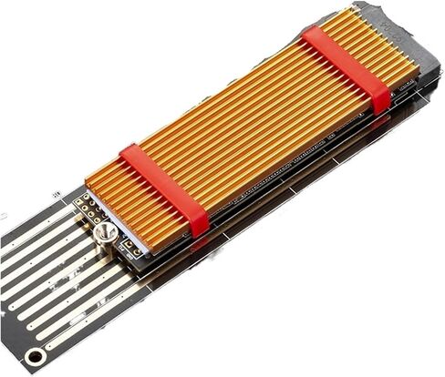 M.2 Radiator M2 2280 Solid-State Hard Drive Aluminum Heat Sink Gasket with Conduction Desktop Computer in Saudi Arabia