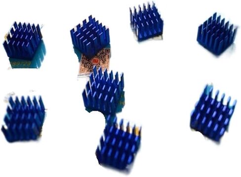 Aluminum Radiator 15 * 15 * 8.2MM Chip Cooler M.2 8pcs in Saudi Arabia
