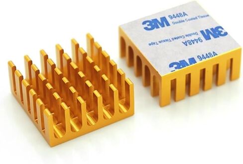 5pcs Aluminum Radiator 22x22x10mm Chip Cooling Cooler Router in Saudi Arabia