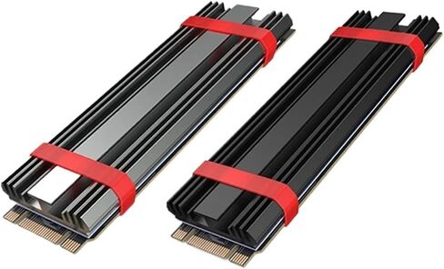 1 Pcs M2-4 SSD Cooler NVME 2280 Solid State Drive Heat Sink Cooling Pad for Desktop Computer M.2 in Saudi Arabia