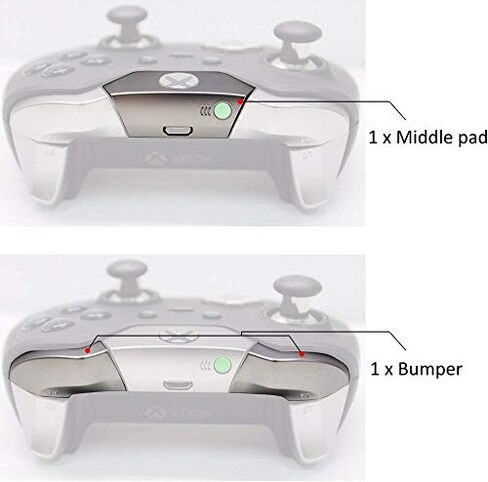 New LB RB Bumpers Triggers parts compatible with Xbox One Elite Controller & with a 3.5mm jack in Saudi Arabia