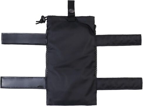 Backpack Shoulder Strap Pouch Ultralight, Phone Holder for Backpack Strap Water-Resistant Front Pouch for Cellphone Snack Easy Access for Outdoor in Saudi Arabia
