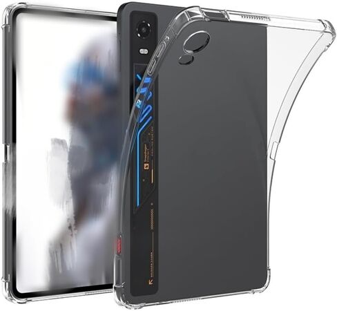 Transparent Protective Cover for RedMagic Astra 2 Gaming Tablet,Crystal Clear Dustproof Anti-Yellow Shockproof Full Edge Wrap Back Shell for RedMagic Astra 2 Gaming Equipment Accessories in Kuwait