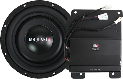 MB Quart 8" Subwoofer Upgrade for 21-24 Ford Bronco, Tuned Audio Package with Specific Long-Throw High Output and 50-250Hz Frequency Response, 400W in Saudi Arabia
