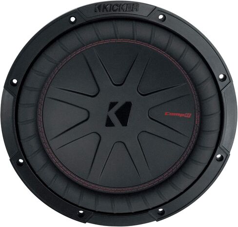 Audiosavings Bundle: Kicker 48CWR104 CompR 800w 10" Subwoofer Bundle with Complete Sub Box Kit Speaker & Rockville RS10 Single 10 0.75 cu.ft. 3/4 MDF Enclosure Box (3 Items) in Saudi Arabia