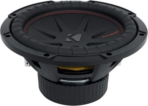 Audiosavings Bundle: Kicker 48CWR104 CompR 800w 10" Subwoofer Bundle with Complete Sub Box Kit Speaker & Rockville RS10 Single 10 0.75 cu.ft. 3/4 MDF Enclosure Box (3 Items) in Saudi Arabia
