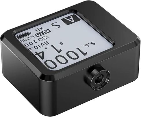 Cameras Light Meter, Light Meter Photography, with Large OLED Screen, Cold Shoe Mount, Rechargeable, for Vintage Film Photography(Black) in Saudi Arabia