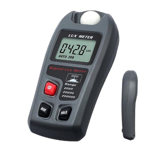 Light Meter Photography - Illuminance Meter, Digital Light Intensity Meter Lcd Display | Effortless Handheld Digital Light Meter Ambient Temperature Measurer with Practical Measuring Tool in Saudi Arabia