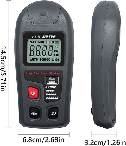 Photometer Photography - Portable Digital Photometer, Room Temperature Meter with Handy Measuring Tool in Saudi Arabia