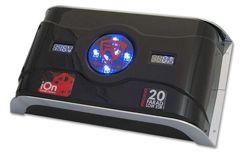 Rockville RXC2D 2 Farad Stiffening Power Capacitor with LED Digital Volt Meter in Saudi Arabia
