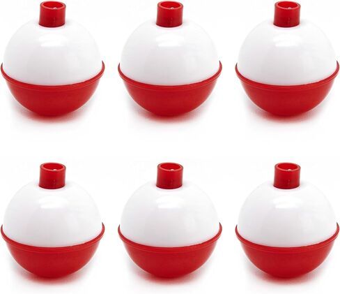 Surf turtle 6Pcs 2 Inch Snap-On Push Button Buoy Float Fishing Bobbers in Kuwait