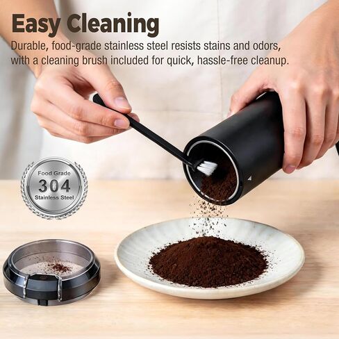 HAUSHOF Coffee Grinder Electric, One Touch Coffee Bean and Spice Grinder in Saudi Arabia