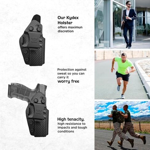Houston Gun Holsters IWB Kydex Holster and Maximum, Carbon Fiber in Kuwait