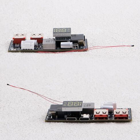 ZORZA 1Pcs PD 65W Two-Way Fast Charge Power Bank Module Circuit Board with Equalizer Cable QC3.0 3S Compatible Comprehensive Safety Protections Low Ripple Output in Kuwait