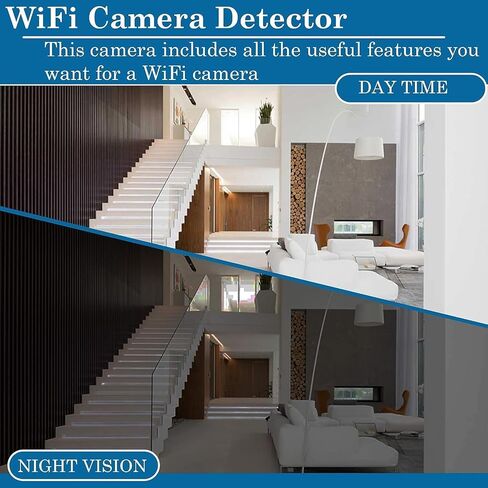 Security Camera Smoke Detector Camera 1080P WiFi Indoor Hidden with Night Vision Motion Detection Real-Time for Home Office Safety in Kuwait