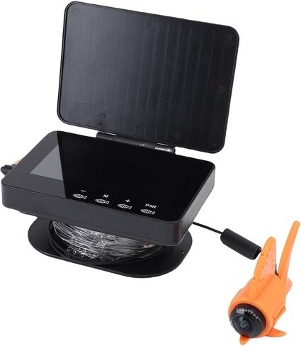 Tbest 1080P Underwater Fishing Camera Portable Fish Finder with 195 Wide Angle HD Touch Screen Cable for Boat Ice in Kuwait