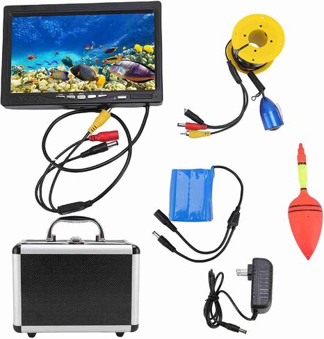 Tbest Underwater Fishing Camera HD Screen 5MP 195 Degree Wide Angle Lens 20m Cable in Kuwait