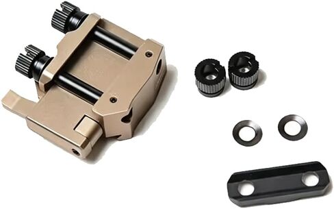 NVG Helmet QD Picatinny Mount Adapter for PVS-14 PVS-18 etc，Tan in Kuwait