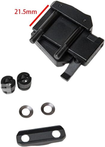 NVG Helmet QD Picatinny Mount Adapter for PVS-14 PVS-18 etc，Black in Kuwait