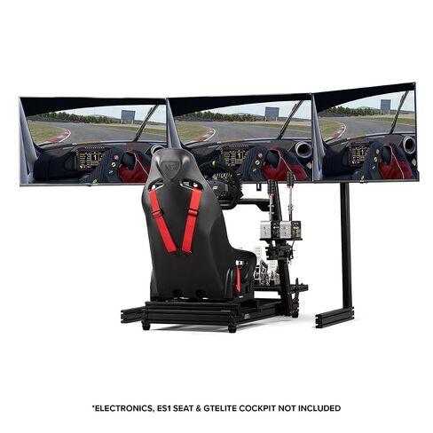 Next Level Racing Elite Free Standing Triple Monitor Stand - Black Edition (NLR-E036) in Kuwait