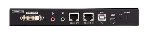 ATEN 1-Local/Remote Share Access Single Port DVI KVM Over IP, W125663834 (Single Port DVI KVM Over IP Switch CN9600-AT-G, 1920 x 1200 Pixels, Ethernet LAN, 5.55 W, Black) in Kuwait