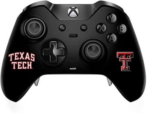 Skinit Decal Gaming Skin Compatible with Xbox One Elite Controller - Officially Licensed College Texas Tech Bold Design in Kuwait