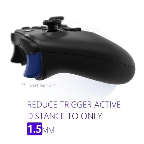 HEXGAMING ULTRA ONE Wireless Controller for Xbox Series X & S, for Xbox One, for Windows 7/8/10-4 Remap Back Buttons - Hair Triggers - Interchangeable Thumbsticks - 6 Profiles - Shadow Red in Kuwait