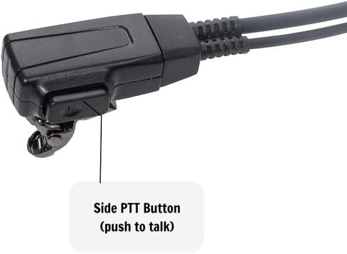 D-Shape Earpiece Headset with Mic PTT Walkie Talkie Two-Way Radio (20packs) in Saudi Arabia