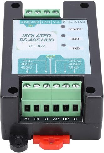 Isolated 485 Hub, Industrial Grade 485 Repeater with 1 Master and 2 Sub Ports, 3000m Long Distance Data Interface Conversion Processor for RS485 Networks in Kuwait