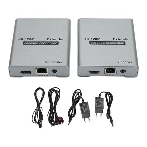 4K HDMI Over Ethernet CAT5e Cat6 Extender,120M Over Cat5e Cat6 (3) in Kuwait