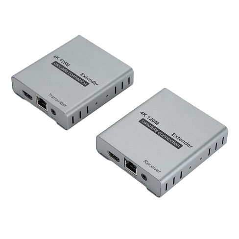 4K HDMI Over Ethernet CAT5e Cat6 Extender,120M Over Cat5e Cat6 (3) in Kuwait