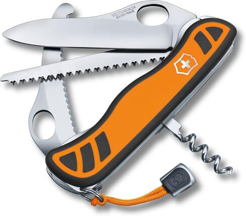 Victorinox Hunter XTM Grip 6-Function Folding Hunting Knife, Orange/Black in Saudi Arabia