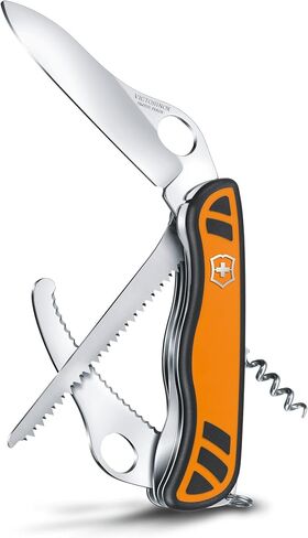 Victorinox Hunter XTM Grip 6-Function Folding Hunting Knife, Orange/Black in Saudi Arabia