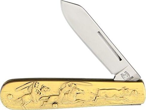 Rough Rider Cowboy Knife Brass RR1457 in Saudi Arabia