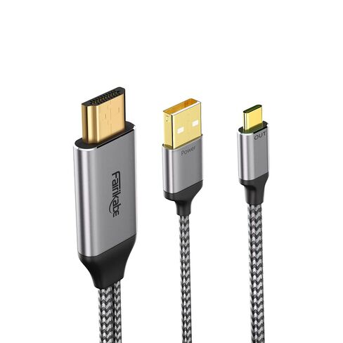 HDMI to USB-C Adapter Cable 6.6FT 4K60Hz for AR Glasses & Displays in Kuwait