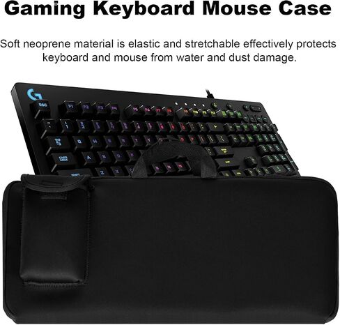 Portable Keyboard Travel Case for Logitech G213 Prodigy Gaming Keyboard in Saudi Arabia