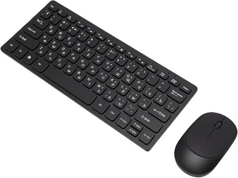 2.4G Wireless Russian Keyboard and Mouse Combo for PC Laptop in Saudi Arabia