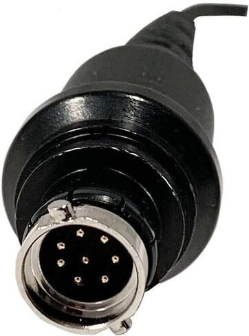 Tactical Law Enforcement Radio Earpiece, 8 Pin Listen/Receive Only Clear Acoustic Tube Earmolds, Direct to Speaker Mic, Guaranteed to fit Motorola APX6000 APX7000 APX8000, APEX, XPR in Saudi Arabia