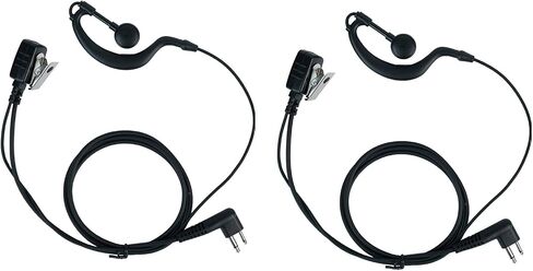 2 Pack Earpiece Compatible with Motorola CLS, CP, GP Series 2-Way Radio in Saudi Arabia