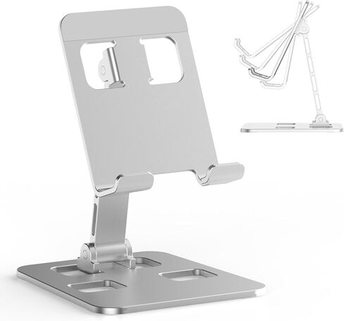 Foldable Multi-Angle Metal Phone Stand in Kuwait