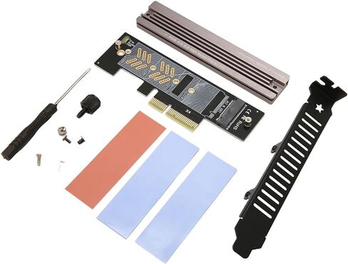 Pissente M.2 NVMe SSD to PCIe 4.0 Adapter Card, 64Gbps in Kuwait