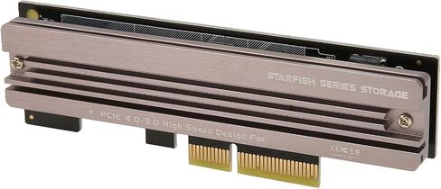 Pissente M.2 NVMe SSD to PCIe 4.0 Adapter Card, 64Gbps in Kuwait