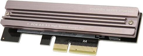 Pissente M.2 NVMe SSD to PCIe 4.0 Adapter Card, 64Gbps in Kuwait